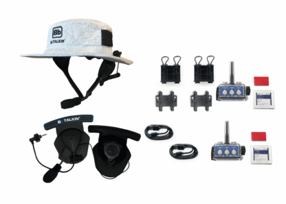 Ｂ＋COM TALK BbTALKIN Waterproof 2-Way Communication Set – Helmet & Surf Hat
