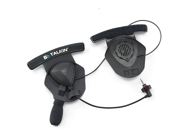 Waterproof headset by BbTALKIN to install on your own helmet.