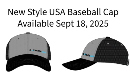 Waterproof Headset USA Baseball Cap