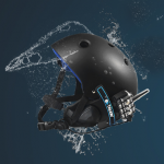 Waterproof communication for helmet